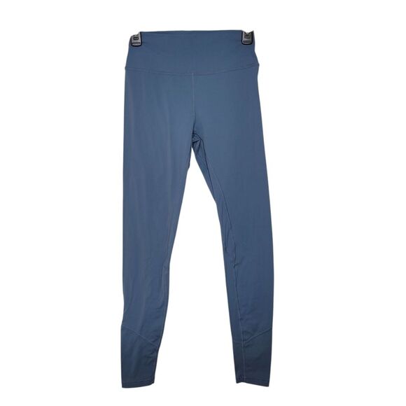 Three Nails Pants - Women's High-Waist Blue Performance Leggings